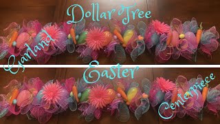 Simple and Inexpensive Easter Centerpiece or Garland Tutorial [upl. by Gaut]