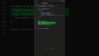 Prop Types in React JS reactjs reactjscourse reactjstutorial [upl. by Akem684]