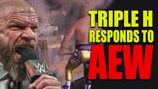 Triple H Responds To AEW Mocking WWE MANY Unhappy WWE Wrestlers Want to LEAVE for AEW [upl. by Bolten]