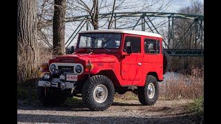 Toyota Land Cruiser FJ40 Cummins Diesel Swap [upl. by Grinnell]