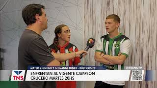 FUTSAL RÚSTICOS FC JUEGA UN PARTIDO IMPORTANTE ANTE CRUCERO POR LA COPA PINAMAR [upl. by Ymmas]