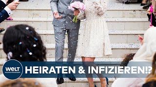 SUPERSPREADINGEVENTS Hochzeiten werden immer öfter zum CoronaProblem [upl. by Labotsirhc]