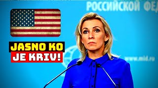 ZAHAROVA UPERILA PRST U VAŠINGTON Za haos na Bliskom istoku kriva je Amerika [upl. by Shatzer]