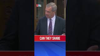 Nigel Farage opens up about stillbirth  LBC [upl. by Ardnuahc]