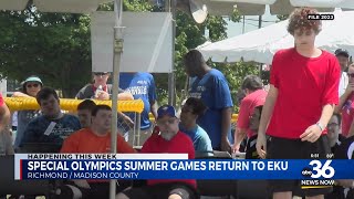 Special Olympics summer games return to EKU [upl. by Ybrek]