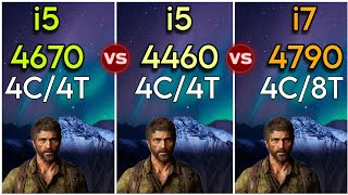 i5 4670 vs i5 4460 vs i7 4790  Test In 10 Games  How Much Difference [upl. by Haines]