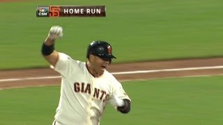 Giants walk off on Quirozs 10thinning homer [upl. by Winters]