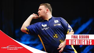 RECORDS BROKEN CHAMP CROWNED 🤯🏆  Final Session Highlights  2024 Gambrinus Czech Darts Open [upl. by Froemming]