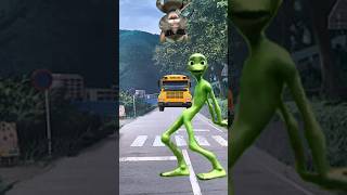 Dame to Cosita alien dance Vs bus driver feight rema funny vfx [upl. by Elaina]