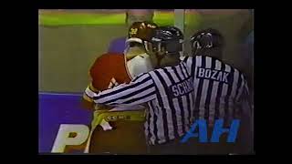 NHL Oct 15 1992 Los Angeles Kings v Calgary Flames R Jim Hiller v Ronnie Stern [upl. by Amara134]