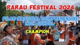 Parau Festival 2024  Pilar National Comprehensive High School Pilar Sorsogon street dancing [upl. by Ailekat]