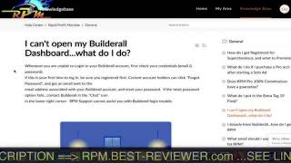 I cant open my Builderall Dashboard What do I do [upl. by Myles]