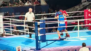 finale femmes 66kg JO de Paris 2024  Imane Khelif vs Yang Liu [upl. by Meisel]