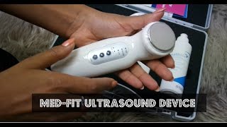 Ultrasound MedFit Beauty amp Body Device Review Facial Toning Lifting Fight Wrinkle Beauty Demo [upl. by Lsiel]