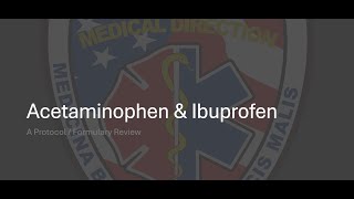 Acetaminophen amp Ibuprofen [upl. by Mortie582]