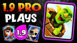 19 ELIXIR FASTEST Goblin Barrel Deck in Clash Royale [upl. by Molli838]