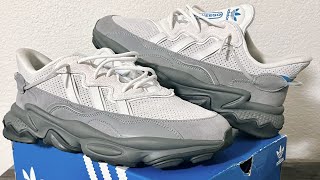 Adidas Ozweego TR ‘Grey Grey Crystal White’ Review [upl. by Marilin]