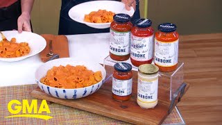 Mario Carbone cooks his signature spicy rigatoni vodka [upl. by Kowatch]