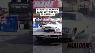 Cadillac Deville packing a 1400 hp big block [upl. by Yalc]