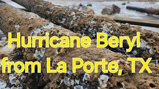 July 9 2024 hurricane Beryl from the perspective of la porte texas category one hurricane [upl. by Fitzpatrick]