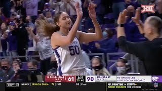 No 14 Oklahoma vs Kansas State Womens Basketball Highlights [upl. by Daryl]