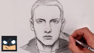 How To Draw EMINEM  Sketch Tutorial [upl. by Bilat566]