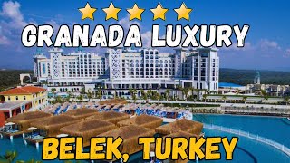 Granada Luxury Belek Turkey AllInclusive Resort [upl. by Bathulda]