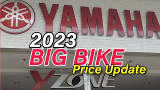 2023 Yamaha Big bikes Price Update All Models SRP Installment DP Monthly  Specs [upl. by Adiehsar401]