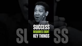 Success Required Eight Key Denzel Washington Motivational Powerful Advice motivation quotes [upl. by Kevina]