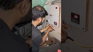 Electric Current ELECTRICIAN work ELECTRICIAN Life electric home [upl. by Zoba]