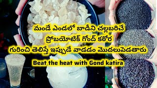 Beat the Heat with Gond Katira  గోంద్ కఠోర గురించి తెలిస్తే ఇప్పుడే వాడడం మొదలుపెడతారు [upl. by Dagney549]