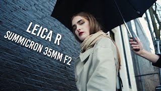 Leica R Summicron 35mm f2 Review  A Beautiful and Artistic 35mm Lens  Filmed on Lumix S5S1 [upl. by Menon]