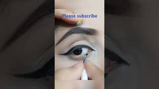 Eye liner  lagane ka sahi tarika 👍 short video [upl. by Cully736]