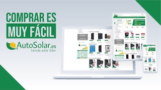 Comprar en AutoSolar España es muy fácil ☀️ [upl. by Nemaj]