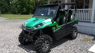 2017 Kawasaki XRT800G 4X4 Side By Side Vin5032343 Green Black360 View [upl. by Slyke]