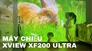 Trải nghiệm máy chiếu Xview Xf200 Ultra [upl. by Odele]