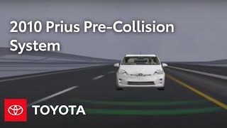 2010 Prius HowTo PreCollision System PCS  Toyota [upl. by Anhej801]