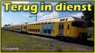 Oude Dubbeldekker Trein terug in dienst Compilatie DDM1 2016 [upl. by Roberson]