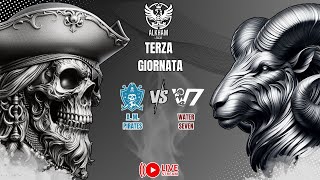 TERZA GIORNATA  AM Pirates vs Water Seven [upl. by Tsai]