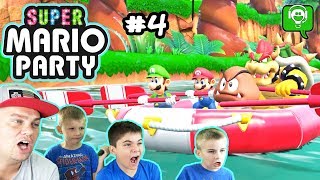 Super Mario Party 4 River Rafting by HobbyFamilyGaming [upl. by Irfan606]