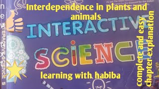 class5 icsce boardchapter explanationInterdependence in 🌴plants and🦣 animal living and non living [upl. by Pearl109]