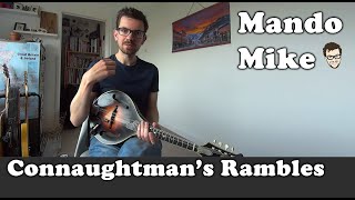 The Connaughtmans Rambles  How to play an Irish Jig  Mandolin Lesson Beginner amp Intermediate [upl. by Calysta]