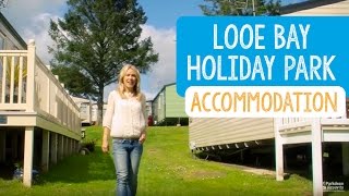 Looe Bay Holiday Park Accommodation Cornwall [upl. by Elatnahs]