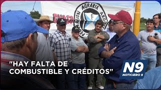 quotHAY FALTA DE COMBUSTIBLE Y CRÉDITOSquot  NOTICIERO 9 [upl. by Noseimaj303]