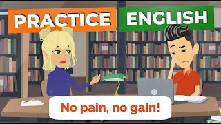 Easy to Learn English Speaking Practice  Shadowing English Conversation Listening [upl. by Patty]