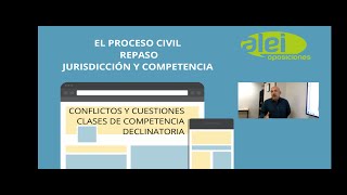 La jurisdicción y la competencia La declinatoria [upl. by Clarinda818]