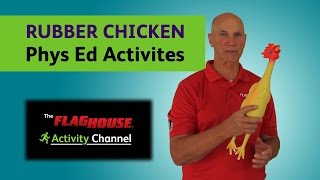 5 Phys Ed Activities With Rubber Chickens Ep 9  Rubber Chickens [upl. by Crudden267]