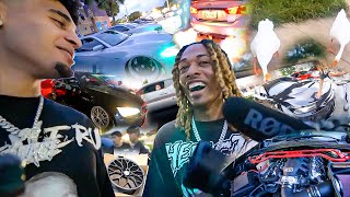 FLAME TUNED Whips Took Over The Car Meet… I Got ATTACKED Episode 76 [upl. by Enyaj]