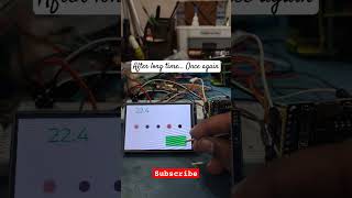 Test TFT touch display integrated with ESP wroom 32 using LVGL  embedded electrovision lvgl diy [upl. by Imogene]