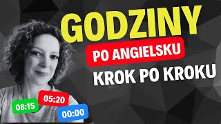 Czy znasz się na zegarku po angielsku😀⌚⏲Godziny i czas po angielsku🆗Tylko 8 minut [upl. by Siriso]